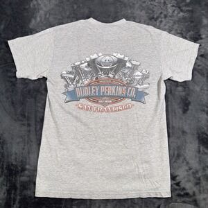 Vintage Harley Davidson T Shirt Size Medium Y2K Motorcycle Shield Logo Graphic